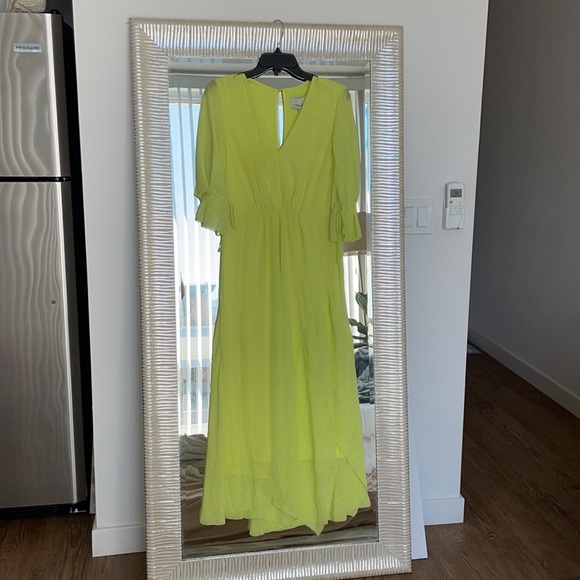 🍋 💚3.1 Phillip Lim neon dress⭐️⭐️⭐️⭐️ - Picture 9 of 17